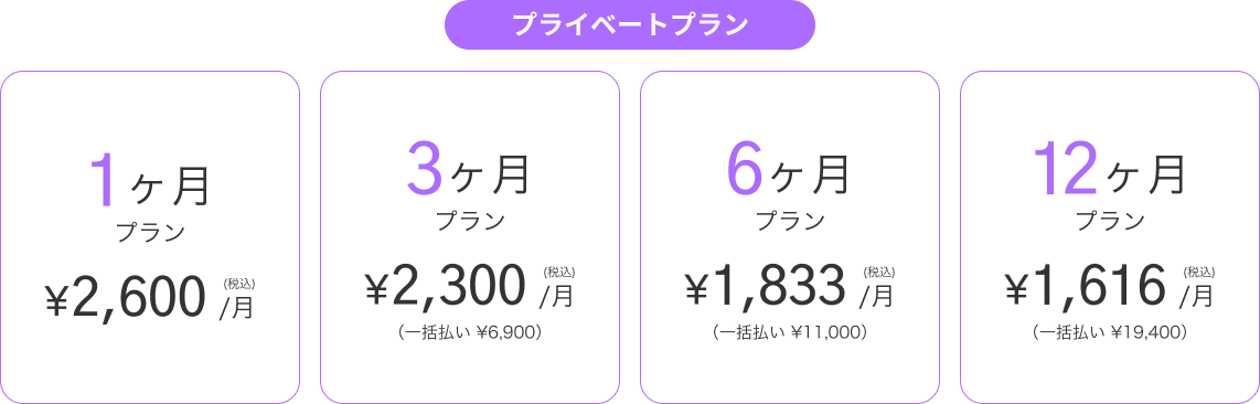 プライベートプラン