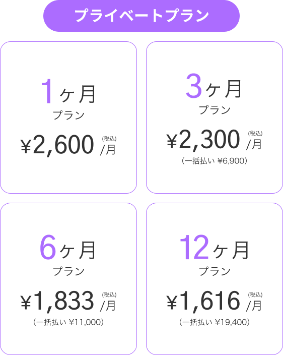プライベートプラン